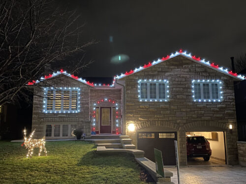 Christmas Light Install